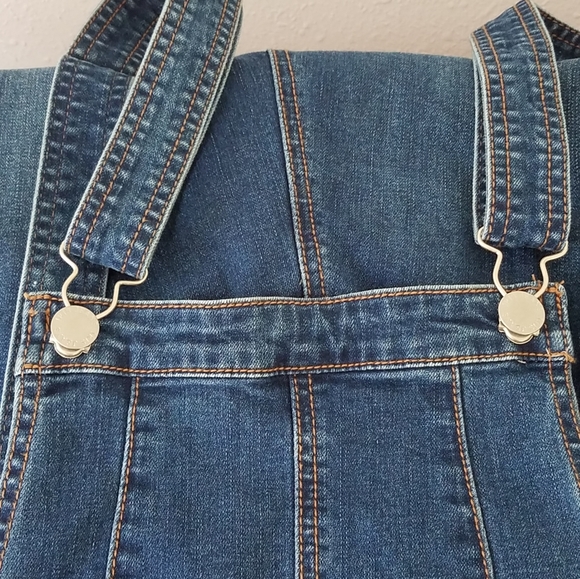 Iris Jeans Los Angeles Denim Skinny Overall's - Picture 8 of 9